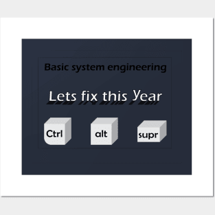 Basic System Engineering Posters and Art